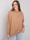 Bluza-RV-BL-7447.29-camelowy rozmiar - L/XL
