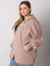 Bluza-RV-BL-7282.22P-ciemny bezowy rozmiar - ONE SIZE