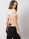 Bluzka-95-BZ-639012.30P-beżowy rozmiar - M