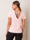 T-shirt-131-TS-PRT3232.05P-jasny różowy rozmiar - XS