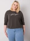 Bluzka-RV-BZ-6391.48-ciemny khaki rozmiar - ONE SIZE