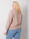 Bluza-RV-BL-6299.11-ciemny bezowy rozmiar - 2XL