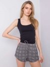 Szorty-D17003O61874K-szaro-czarny rozmiar - S
