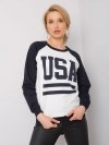 Bluza-DS-BL-1111.06P-biało-granatowy rozmiar - L