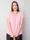 T-shirt-RV-TS-6320.85P-różowy rozmiar - 3XL
