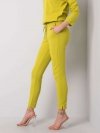 Spodnie dresowe-RV-DR-5222.59-limonkowy rozmiar - S