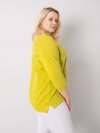 Bluza-RV-BL-6295.03X-limonkowy rozmiar - 2XL