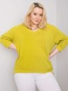 Bluza-RV-BL-6295.03X-limonkowy rozmiar - 4XL