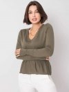 Bluzka-259-BZ-22513.73-khaki rozmiar - XS
