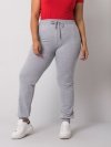 Spodnie dresowe-RV-DR-6301.88-szary rozmiar - 4XL