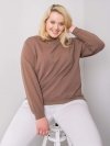 Bluza-RV-BL-6299.11-brązowy rozmiar - 2XL