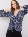 Bluzka-DHJ-BZ-12283-1.93P-granatowy rozmiar - ONE SIZE