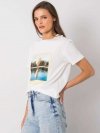 T-shirt-PM-TS-SS21CA82.16-ecru rozmiar - M