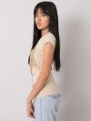 T-shirt-EM-TS-ES-21-533.16-beżowy rozmiar - S