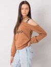 Bluzka-FA-BZ-6425.43P-camelowy rozmiar - S/M
