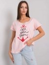 T-shirt-FA-TS-7196.74P-jasny różowy rozmiar - ONE SIZE