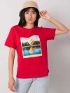 T-shirt-PM-TS-SS21CA82.16-czerwony rozmiar - S