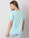 T-shirt-FA-TS-7121.88P-mietowy rozmiar - ONE SIZE