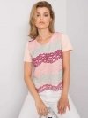 Bluzka-LK-BZ-506276.07P-brzoskwiniowy rozmiar - 38