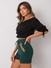 Szorty-DHJ-SN-13260.38P-ciemny zielony rozmiar - XL