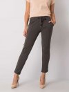Spodnie dresowe-RV-DR-6437.18-ciemny khaki rozmiar - S