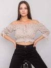 Top-TW-TP-BI-25455.43-beżowy rozmiar - M