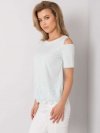 Bluzka-LK-BZ-506538.92P-mietowy rozmiar - 36