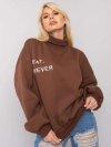 Bluza-EM-BL-649.23X-ciemny brązowy rozmiar - S/M