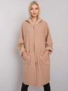 Płaszcz-TW-PL-BI-21715.63P-beżowy rozmiar - ONE SIZE