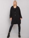 Płaszcz-TW-PL-BI-21717.40P-czarny rozmiar - ONE SIZE