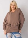 Bluza-RV-BL-7007.24X-brązowy rozmiar - S/M