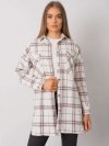 Koszula-TO-KS-0810-3.32-biało-różowy rozmiar - L/XL