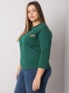 Bluzka-RV-BZ-6161.08-ciemny zielony rozmiar - ONE SIZE