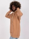 Bluza-RV-BL-7487.66-camelowy rozmiar - S/M