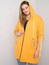 Bluza-RV-BL-6795.84-ciemny żółty rozmiar - ONE SIZE