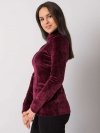 Bluzka-LK-BZ-508410.07P-bordowy rozmiar - L/XL