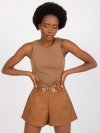 Szorty-DHJ-SN-5060.66P-camelowy rozmiar - XL