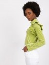 Bluzka-DHJ-BZ-6533A.44P-limonkowy rozmiar - ONE SIZE