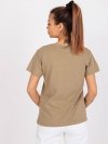 T-shirt-TW-TS-1002.28X-ciemny bezowy rozmiar - XL