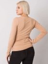 Bluzka-FA-BZ-7591.89P-beżowy rozmiar - ONE SIZE