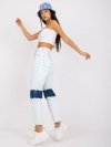 Spodnie jeans-RO-SP-PNT-N10.50P-jasny niebieski rozmiar - 44
