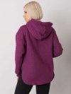 Bluza-RV-BL-7451.23-ciemny fioletowy rozmiar - S/M