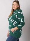 Bluza-RV-BL-7034.77P-ciemny zielony rozmiar - ONE SIZE