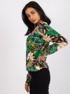 Bluzka-DHJ-BZ-6550-3.14P-zielony rozmiar - ONE SIZE