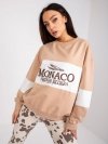Bluza-FA-BL-7629.19P-beżowy rozmiar - ONE SIZE