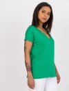 T-shirt-RV-TS-7665.91-zielony rozmiar - S/M