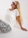 Bluzka-FA-BZ-7237.40P-ecru rozmiar - ONE SIZE