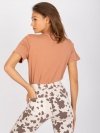 T-shirt-FA-TS-7677.91P-camelowy rozmiar - ONE SIZE