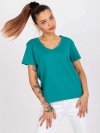 T-shirt-TW-TS-1002.28X-ciemny zielony rozmiar - S