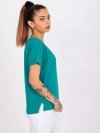 T-shirt-TW-TS-1002.28X-ciemny zielony rozmiar - S